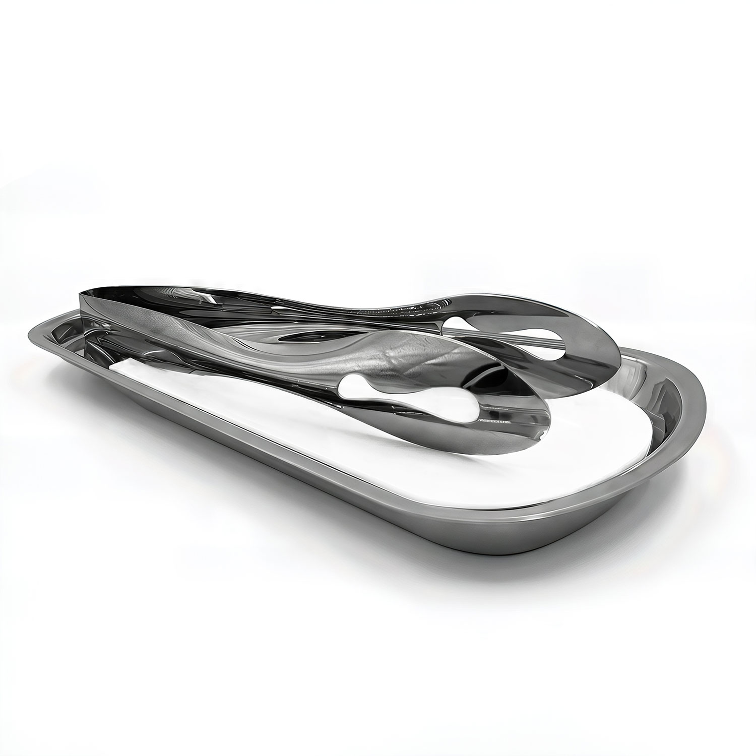 Парковка для щипцов, нерж. сталь