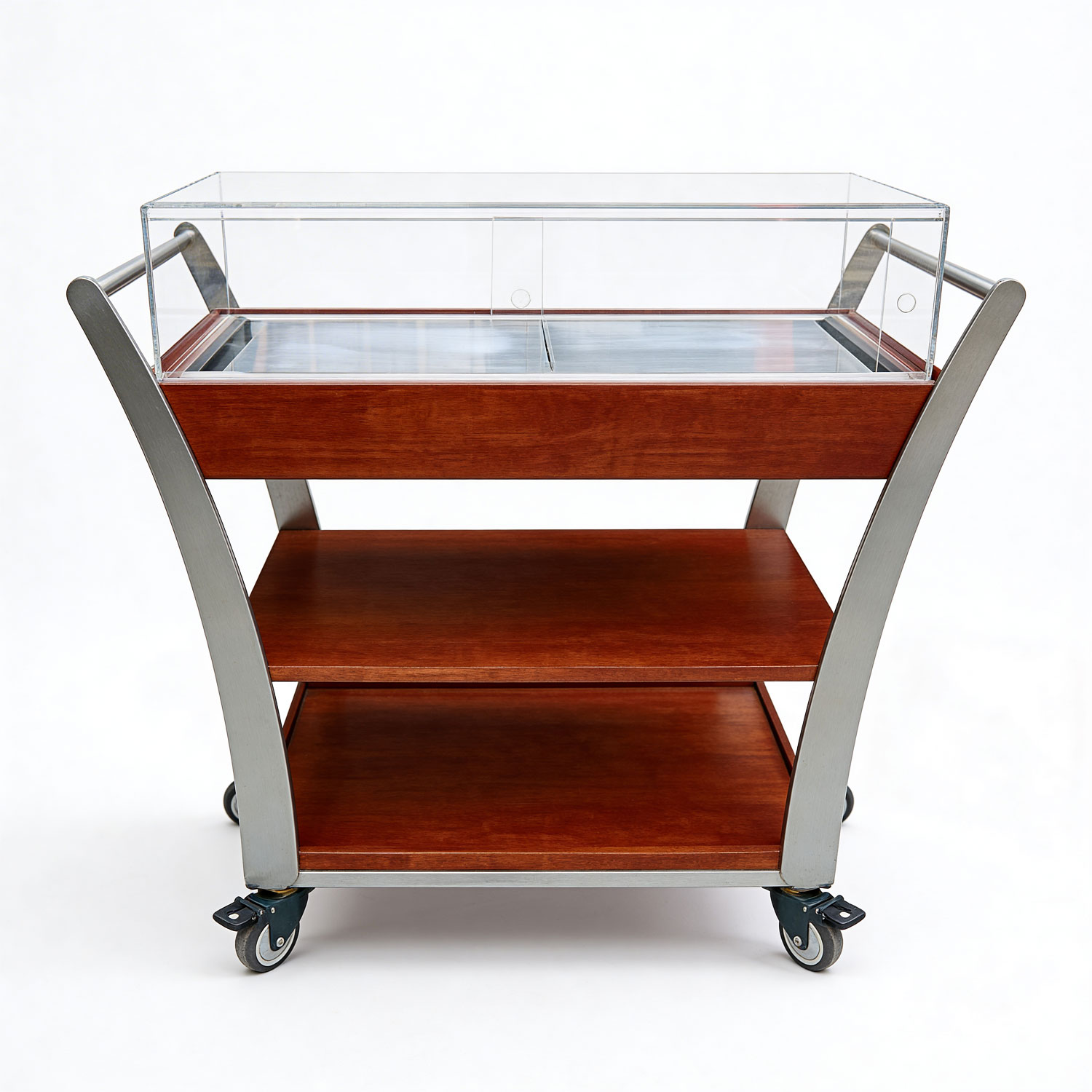 Сервировочная тележка для подачи сыра