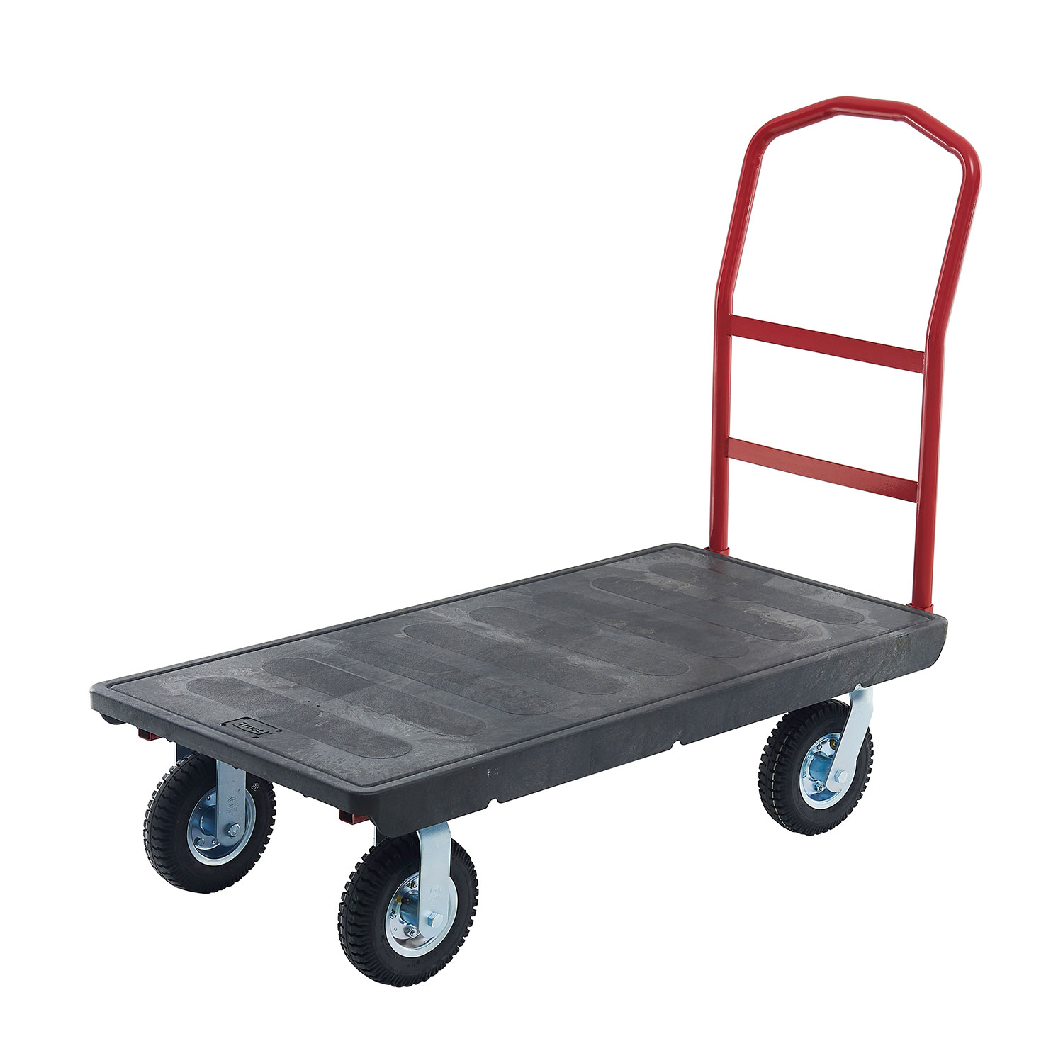 Тележка грузовая платформенная  Trust OEASY  на пневматических колесах