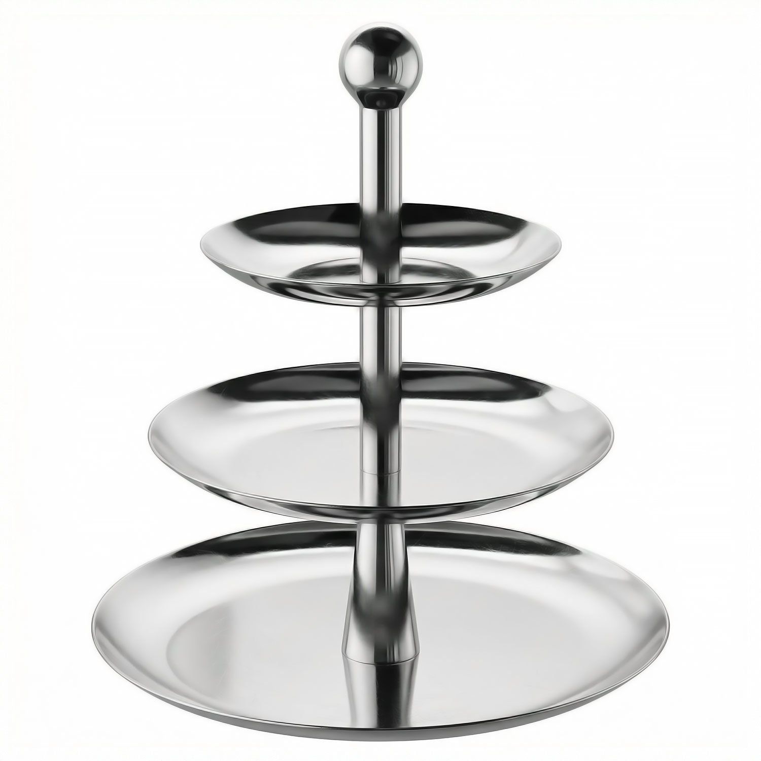 Этажерка, 3 яруса, нерж. сталь