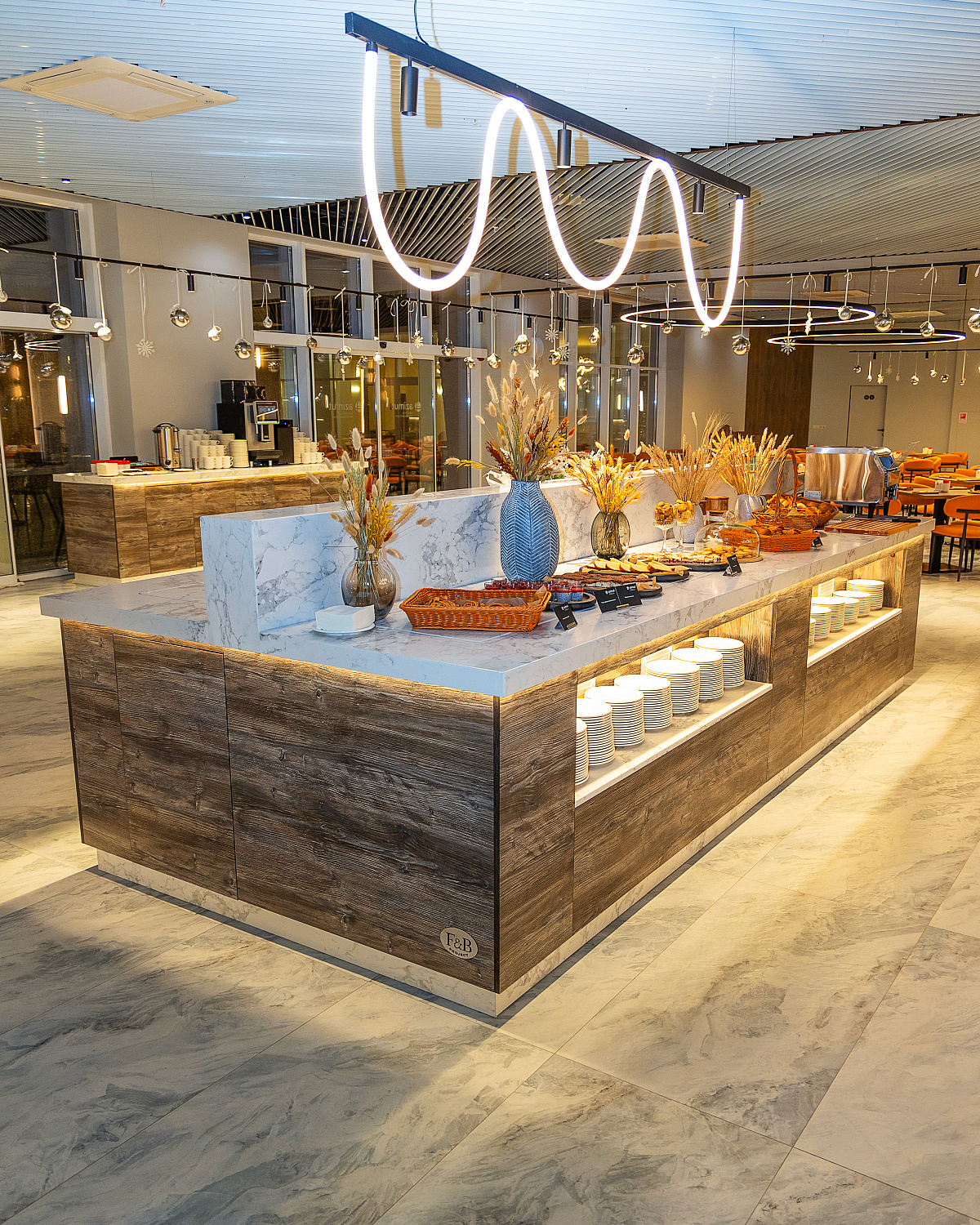 Шведская линия для отеля Azimut Vinogradnaya